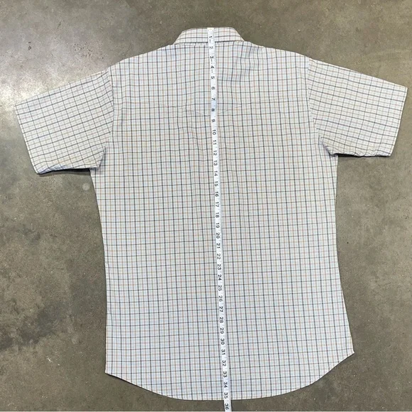 VTG 90s Wrangler Brushpopper Check Pearl Snap Western Shirt - Picture 9 of 9